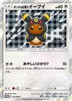 Poncho-wearing Eevee - 141/SM-P