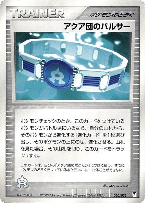 Team Aqua Belt