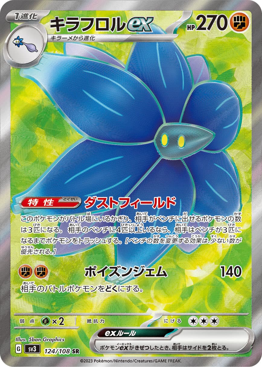 Glimmora ex - 124/108